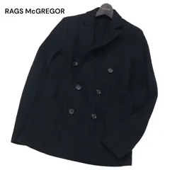 【Rio】ラグスマックレガー Pコート Rags MCGREGOR(ラグスマックレガー) / ピーコート/S/ウール/NVY