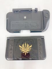 ！【初期化済み】3DS LL ゴアマガラ•ブラック　専用拡張スライドパッド　世界樹の迷走X  セット【ゲーム機本体】【1】
