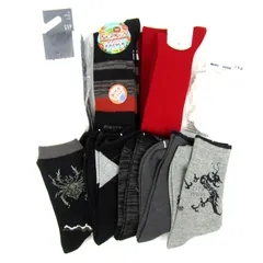 ギャップ/ミキハウス他 靴下 9点セット 未使用 ブランド まとめて 大量 外装難有 女の子用 キッズ 男の子用 GAP etc. 【中古】