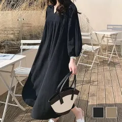 ゆったりシャツワンピース レディース 10代 20代 30代 韓国ファッション 春 秋 大人 カジュアル 可愛い おしゃれ シンプル 上品 無地 黒