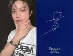 【中古】コレクションカード(男性) TREASURE/ソ・ジョンファン(SO JUNG HWAN)/裏面印刷サイン入り/CD「SPECIAL MINI ALBUM [PLEASURE]」(BLUE Ver.)封入セルフィーフォトカード
