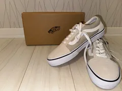 VANS OLD SKOOL V36CF CALM 24.5cm ベージュ 598707-0002
