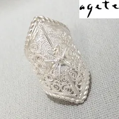 2025年最新】AGETE リング シルバー透かしリングの人気アイテム