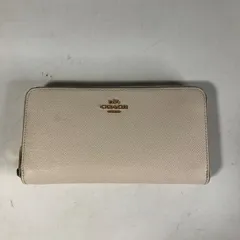 新品☆COACH コーチ 長財布 ホワイト シグネチャー レザー 長財布