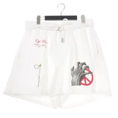 オフホワイト OFF WHITE × UNDER COVER 19AW MESH POCKT SHORTS ショートパンツ ショーツ M 白 ホワイト OMCI009G19017011 国内正規のサムネイル
