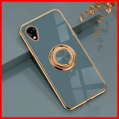 【特価商品】A23 5G A23 A23 (Galaxy スマホケース かわいい シンプル スタンド機能 車載ホルダー ケース ケース グレー) 5G 5G ギャラクシー SC-56C docomo: SCG18 au: リング付き Galaxy 【Yika