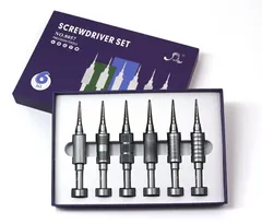 6本セット 精密ドライバー 特殊 滑り止めハンドル  イフォン分解 アンドロイド 三角 六角 星型 磁気ドライバー 精密ドライバー Androidリペア 修理 iPhone Switch DIY スマホ PC ゲーム機 電池交換 差し替えドライバー 工具修理