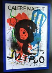 アルベルト・ジャコメッティ『花』リトグラフ【真作保証】 絵画 アルベルト・ジャコメッティ - Diego Seated - リトグラフ 【額