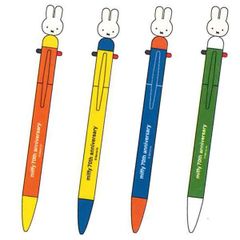 【1個】ミッフィー Miffy ヒストリーシリーズ 3色ボールペン 0.7ｍｍ EB454A EB454B EB454C EB454D クツワ 2025年6月 女の子 かわいい おしゃれ 文房具 筆記用具