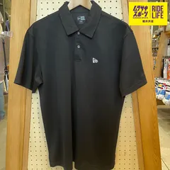 【ムラスポ公式】NEWERA　ニューエラ　NEW ERA 14391486（BK：ブラック黒）　半袖　Tシャツ　ポロシャツ　POLO　ゴルフ　ゴルフウェア