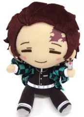 【中古】ぬいぐるみ 竈門炭治郎 ちょこのっこぬいぐるみ 「一番くじ 鬼滅の刃 ～鬼殺の志 弐～」 D賞