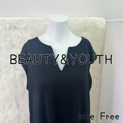 ✨美品✨BEAUTY&YOUTH ワンピース　ブラック　大人　綺麗め　着回し