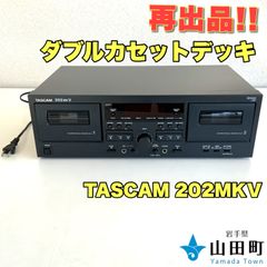 ダブルカセットデッキ(業務用)　TASCAM　202MKⅤ　【R3-37】