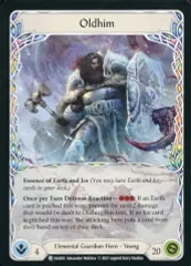 【中古】Flesh and Blood ELE002・ELE111[T]：Oldhim // Frostbite