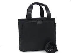 ■新品■未使用■ COLE HAAN コールハーン ナイロンキャンバス 2WAY ショルダー トートバッグ クロスボディ ブラック系 FM3724