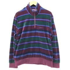2025年最新】supreme stripe velour half zip pulloverの人気