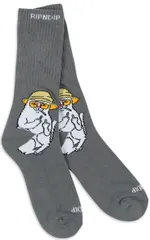 Ripndip Nermal S Thompson Socks Charcoal 靴下 ソックス 送料無料のサムネイル
