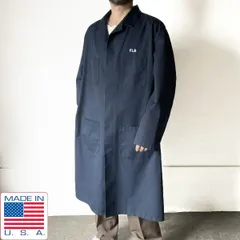 USA製 RED KAP 企業物 両面刺繍入り ショップコート 紺系 48-RG XL程度 レッドキャップ ネイビー アメリカ製 D151-17-0011ZVWのサムネイル