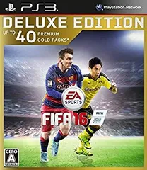 【中古】【非常に良い】FIFA 16 DELUXE EEDITION【限定版特典】:Ultimate Team:40プレミアムゴールドパック ダウンロードコード、メッシ FUT 5試合レンタル ダウンロー w17b8b5