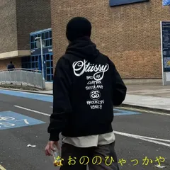 2025年最新】stusSy ジップパーカー lの人気アイテム - メルカリ