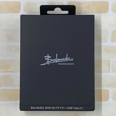 BALMUDA 	BALMUDA 20W ACアダプター（USB Type-C） A2633S13