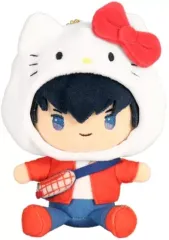【中古】キーホルダー 潔世一×ハローキティ むにゅぐるみマスコット 「ブルーロック×サンリオキャラクターズ」