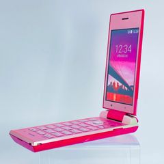 SoftBank DIGNO 501KC Pink Mockup Model