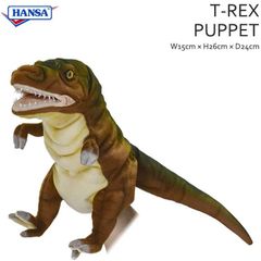 HANSA ハンサ ハンドパペット ティラノサウルス T-REX