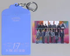 【中古】キーホルダー SEVENTEEN フォトカードホルダー 「CD 17 IS RIGHT HERE」 SEVENTEEN Weverse Shop JAPAN 2形態セット購入特典