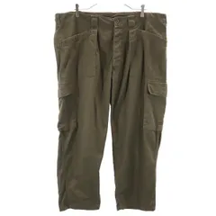オーストリア軍 90s ミリタリー カーゴパンツ カーキ Austrian Army ボタンフライ ビッグサイズ メンズ