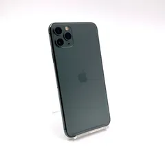 【全額返金保証】【最速発送】Apple iPhone 11 Pro Max 64GB ミッドナイトグリーン 動作確認済 99%