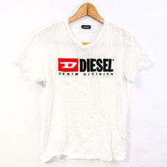ディーゼル 半袖Ｔシャツ クルーネック ロゴ トップス レディース 16サイズ ホワイト DIESEL 【中古】