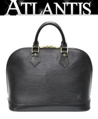 ルイヴィトン Louis Vuitton アルマPM ハンドバッグ エピ 黒 M52142 【71589】
