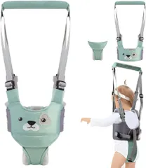 特価商品 HEARTST ベビーウォーキングハーネス 調節可能なベビーウォーキングアシスタント子供セーフティーハーネス 幼児の安全ハーネス ウォーキングベルト 取り外し可能な幼児ウォーキングハーネス 迷子防止 迷子紐 デュアルユース通気性ハンドルベビーアクティ