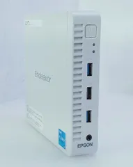 ★[Windows11] 超小型PC 11世代i3 HDMI対応 快適SSD EPSON Endeavor ST50 白色ボディ 手のひらサイズ (Core i3-1115G4 3.0GHz/8GB/480GB)のサムネイル