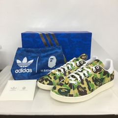 BAPE® x Adidas スタンスミスゴルフシューズ - メルカリ
