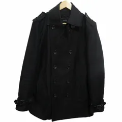 ミッシェルクラン MICHEL KLEIN トレンチコート ジャケット 黒 ブラック 48 約M相当 IBO50 0511のサムネイル