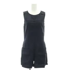 セオリー theory HADRINE TS リネンオールインワン ハーフ ノースリーブ 0 S 紺 ネイビー /AT ■OSのサムネイル