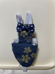 鳥のオムツ・XSサイズ☘️インコグッズ☘️フライトオムツスーツ✨花柄・XS✨