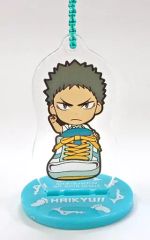 [中古]キーホルダー·マスコット(キャラクター) 岩泉一 スペシャルスタンドキーホルダー すぽりん きゅんキャラいらすとれーしょんず [とるパカ! ハイキュー!!~冬志団結!~] A賞