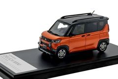 ハイストーリー 1/43 三菱 デリカ ミニ T プレミアム 2023 Sunshine orange metallic Hi-Story MITSUBISHI DELICA MINI T Premium HS461OR