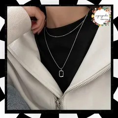 チョーカーネックレス レディース  大人女性 ダブルチェーン ネックレス ストリート 2連チェーン アクセサリー 秋冬 オフィスカジュアル 可愛い ２点セット プチプラ 韓国ファッション 夏 通勤 ペンダント ゴールド シルバー 21SHIPIN-065