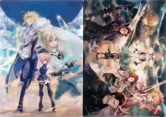 【中古】クリアファイル 舞台イメージイラスト A4クリアファイル2枚セット 「Fate/Grand Order THE STAGE -神聖円卓領域キャメロット-」