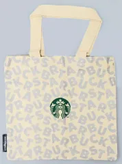 【中古】バッグ 総柄(文字) ミニトートバッグ ホリデー2019 「スターバックスコーヒー」