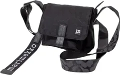 【送料無料】 marimekko（マリメッコ）92803 Mini Messenger Unikko ミニメッセンジャー ショルダーバッグ All Over Unikko Unikko刺繍生地 999 Black ブラック