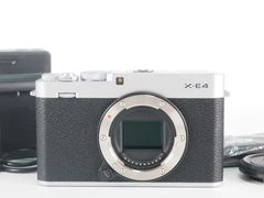 富士フィルム Fujifilm Fuji X-E4 26.1MP Digital Camera Silver Body Only [美品] #Z5070A