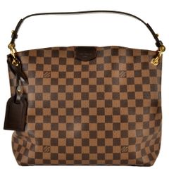 ルイヴィトン LOUIS VUITTON グレースフルPM ショルダーバッグ ダミエ エベヌ N44044 ブラウン MI1108 レディース【中古】