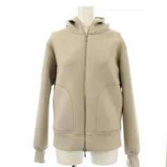 ナノユニバース nano universe テックダンボールダブルジップパーカー 長袖 F ライトベージュ 675-4123300 /OR