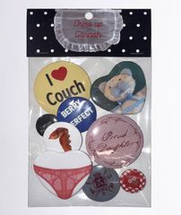 正規品【 SCULPTOR 】Tin Brooch Set Multi 缶バッジ ブローチ コサージュ アクセサリー バッグ スカルプター y2k ストリート ビンテージ ヴィンテージ カラフル ガチャガチャ 韓国 韓国ブランド MUSINSA ムシンサ
