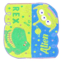 【メール便】トイストーリー ミニタオル ジャガードハンカチタオル ひょっこりスペース ディズニー 丸眞 汗拭きタオル キャラクター グッズ 